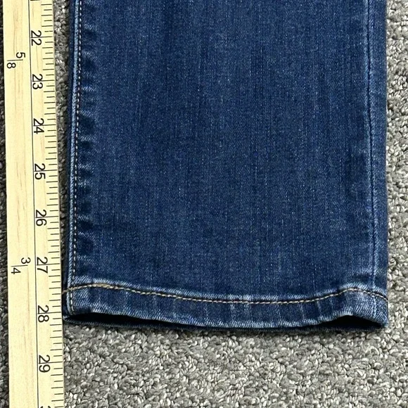 Judy Blue Boyfriend Fit Blue Jeans ~Women's 7/28~ Straight Mid-Rise Stretch - Picture 8 of 10